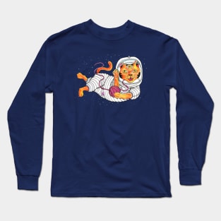 Space Cat Long Sleeve T-Shirt